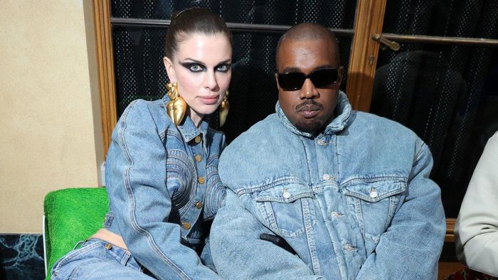  Julia Fox và Kanye West thông báo chia tay vào ngày 14/2. Ảnh: The Cut. 