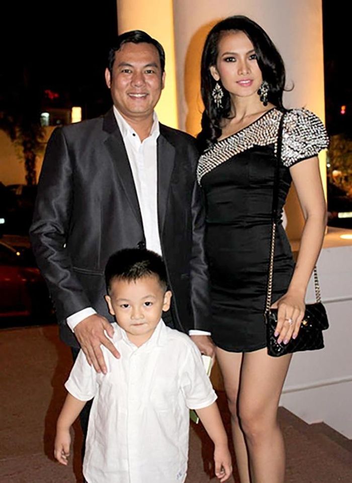 Anh Thư và Thanh Long thuở mặn nồng.
