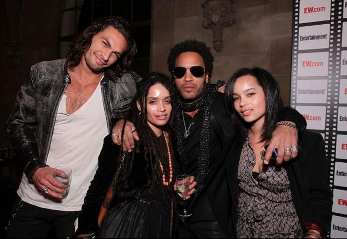 Zoe Kravitz có tới hai người bố tuyệt vời và một đại gia đình hòa thuận