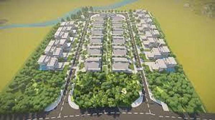 Phối cảnh dự án khu dân cư Quang Tiến vừa được chuyển đổi 40ha đất rừng