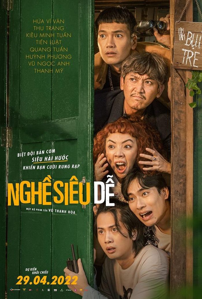 Poster đầu tiên của "Nghề siêu dễ" đậm tính giải trí