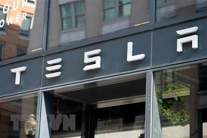 Một cửa hàng của Tesla tại Washington, DC, Mỹ. (Ảnh: AFP/TTXVN)