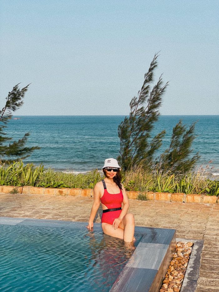 Là người đam mê tập luyện, Kim Xuyến dành nhiều thời gian trong ngày để tranh duy trì đam mê đó. 