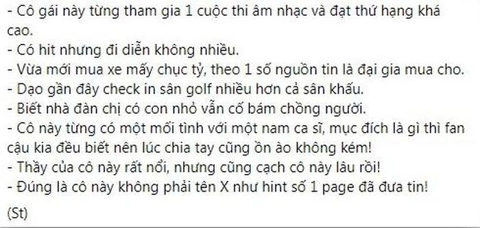 Đặc điểm nhận dạng nữ chính trong câu chuyện