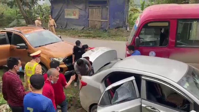 Toàn cảnh hiện trường bắt giữ đối tượng