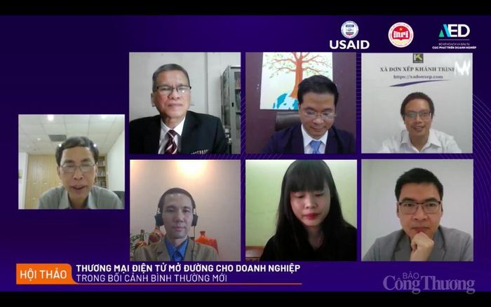 Các diễn giả tham dự hội thảo