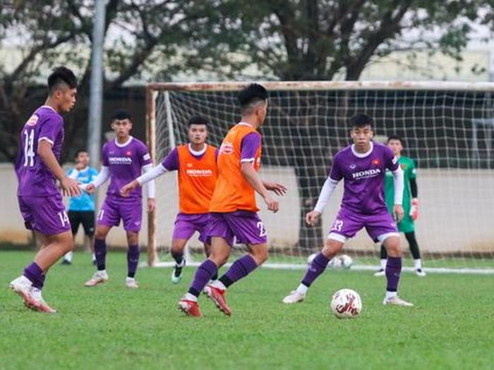 U23 Việt Nam có lực lượng mạnh nhất đấu U23 Iraq.Ảnh: VFF