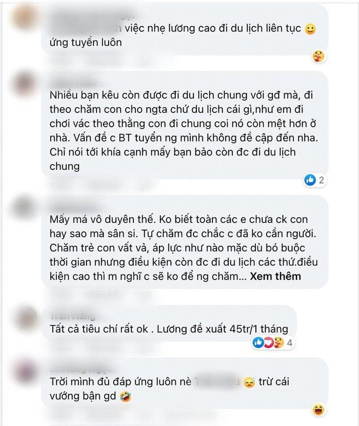 Hàng loạt tranh cãi đang diễn ra bên dưới bài viết của Bảo Thy.