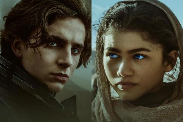 Timothee Chalamet và Zendaya trong phim “Dune” (2021)