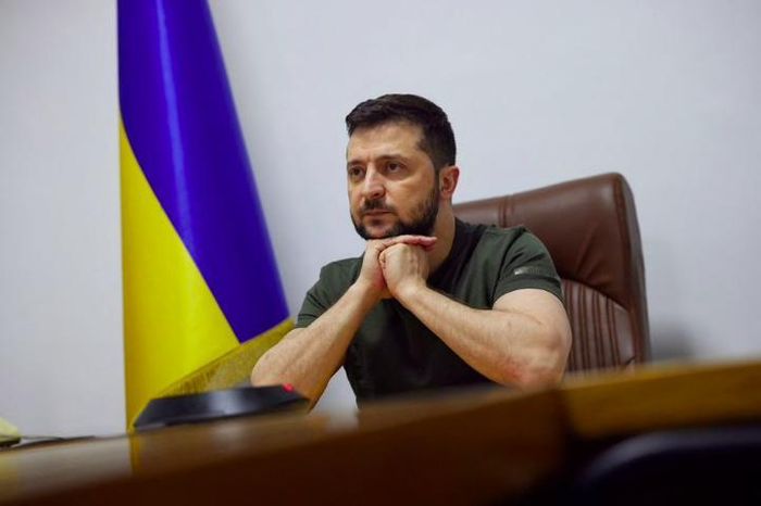 Tổng thống Ukraine Volodymyr Zelensky