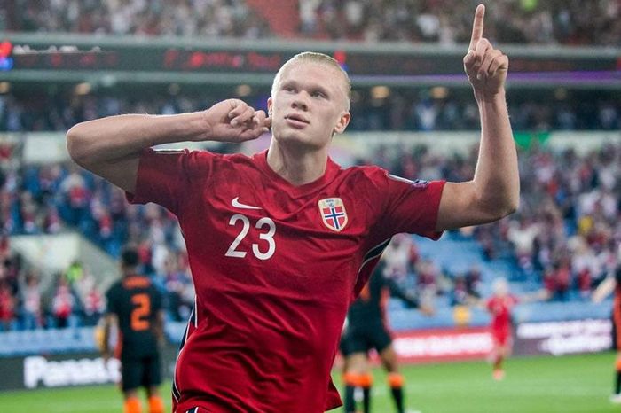 Tiền đạo: Erling Haaland (Na Uy).