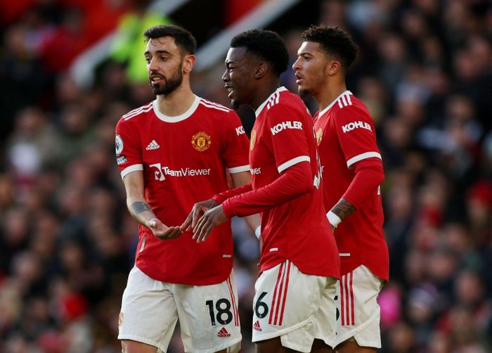  Nhiều cầu thủ có thể phải chia tay Man United vào mùa hè 2022. Ảnh: Reuters. 