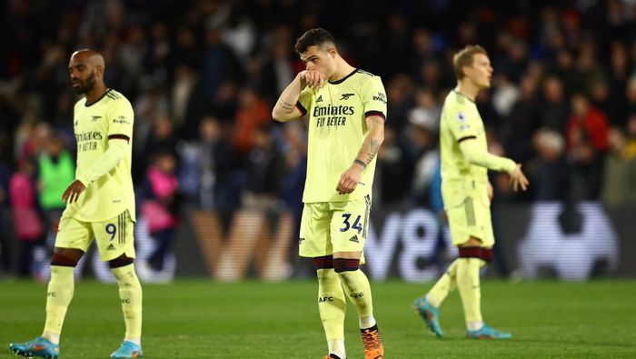 Arsenal có trận thua 0-3 trước Crystal Palace rạng sáng 5/4 (giờ Hà Nội). Ảnh: Reuters.