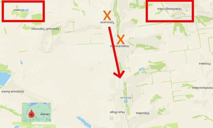 Ở khu vực Lugansk, các đơn vị Dân quân Nhân dân của LPR đã tiến thêm được 2 km và phong tỏa khu định cư của Novotoshkovskoye từ phía đông và nam. Bên cạnh đó, các đơn vị của LPR tiếp tục tiến công vào các vị trí của Lữ đoàn bộ binh 57 Ukraine đang tìm cách phong tỏa Borovskoe từ phía đông và nam.