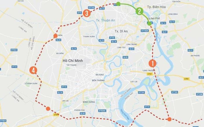 Vành đai 3 còn 81 km chưa hoàn thành. Đồ họa: Phượng Nguyễn.
