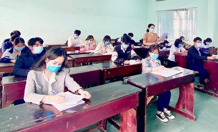 Thi thử tốt nghiệp THPT giúp học sinh điều chỉnh cho kỳ thi thật. Ảnh minh họa