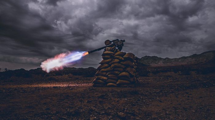 Thủy quân lục chiến Mỹ bắn tên lửa Stinger trong quá trình huấn luyện tại bang California. Nguồn: Breaking Defense.