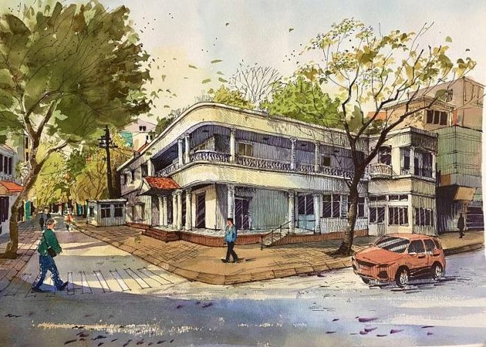 Hình ảnh của Viện Pháp tại Hà Nội tại địa chỉ số 15 Thiền Quang
