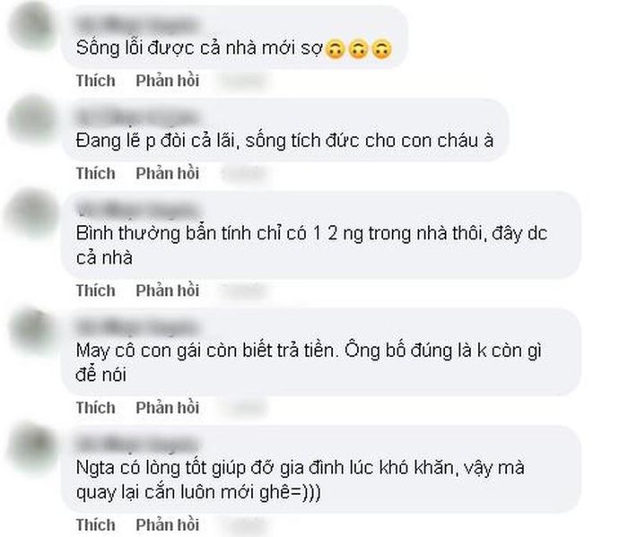 Cư dân mạng chỉ trích thái độ của đàng gái (Ảnh chụp màn hình)