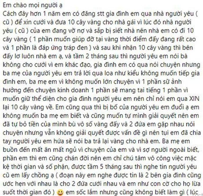 Bài chia sẻ (Ảnh chụp màn hình)
