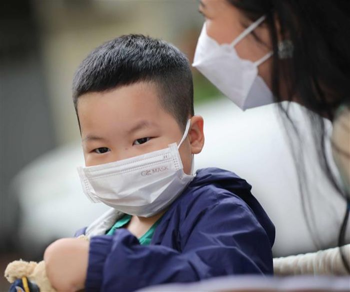 Đến trường vui lắm, thích hơn ở nhà. Ảnh: Thanh Tùng - TTXVN