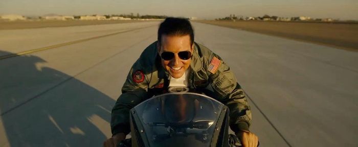 Hình ảnh của Tom Cruise trong Top Gun: Maverick. Ảnh: Paramount Pictures.