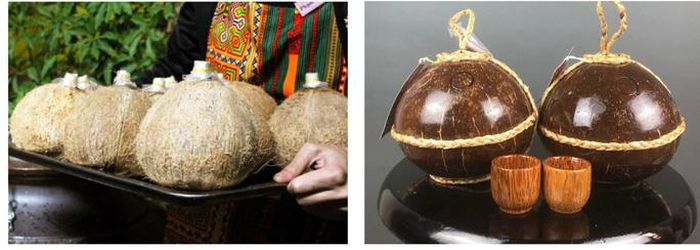 Rượu dừa thơm cay