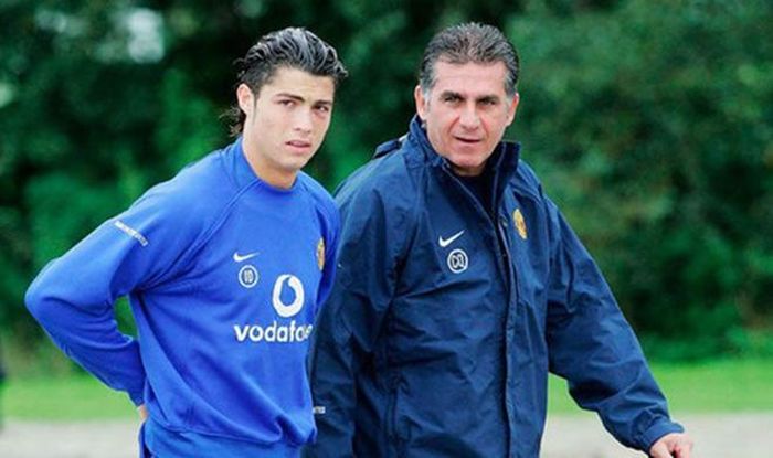 Ronaldo và ông thầy Carlos Queiroz