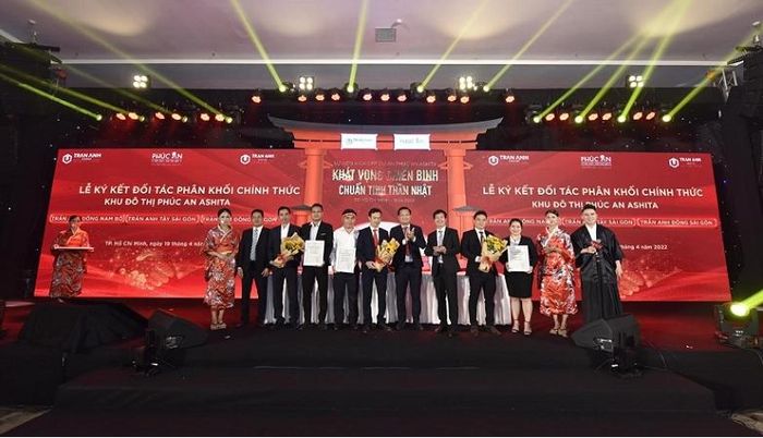 Lễ ký kết đối tác phân phối chính thức Khu đô thị Phúc An Ashita