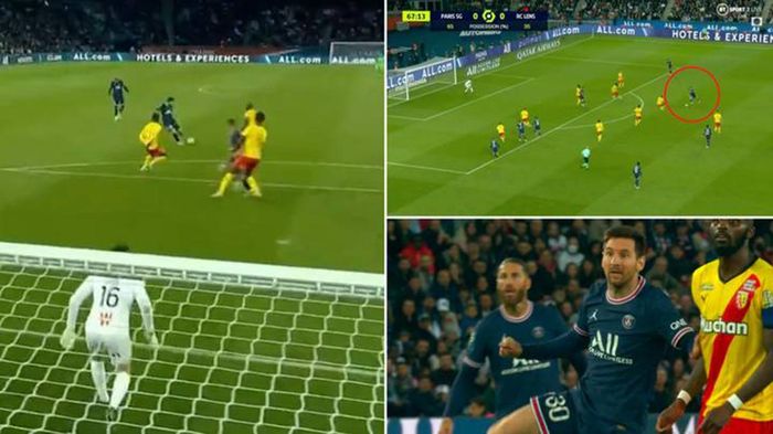 Messi lập siêu phẩm sút xa trước Lens, giúp PSG chính thức vô địch sớm