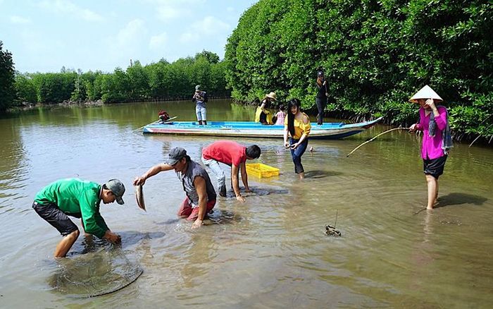 Các điểm du lịch sinh thái cộng đồng là nơi dừng chân và trải nghiệm thú vị trong không gian “Làng Văn hóa-Du lịch Đất Mũi”