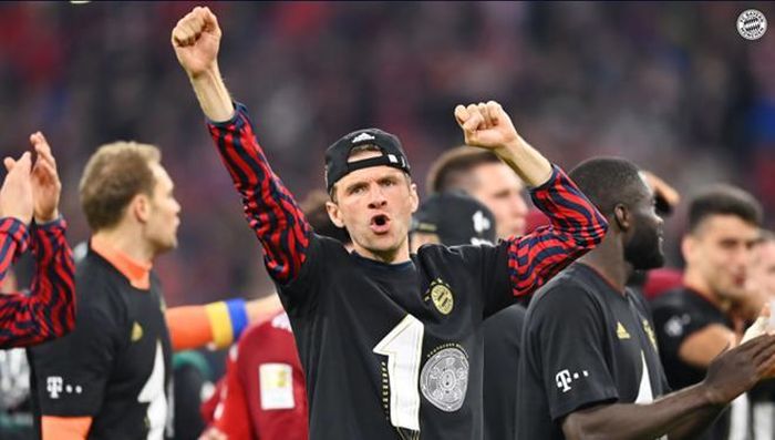 Bayern đã trở thành nhà vô địch Bundesliga mùa này sớm 3 vòng đấu. (Nguồn: FcBayern)