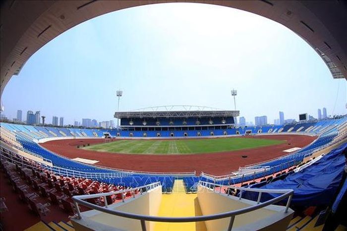 SVĐ Mỹ Đình-địa điểm tổ chức Lễ khai mạc SEA Games 31 vào tối 12/5.