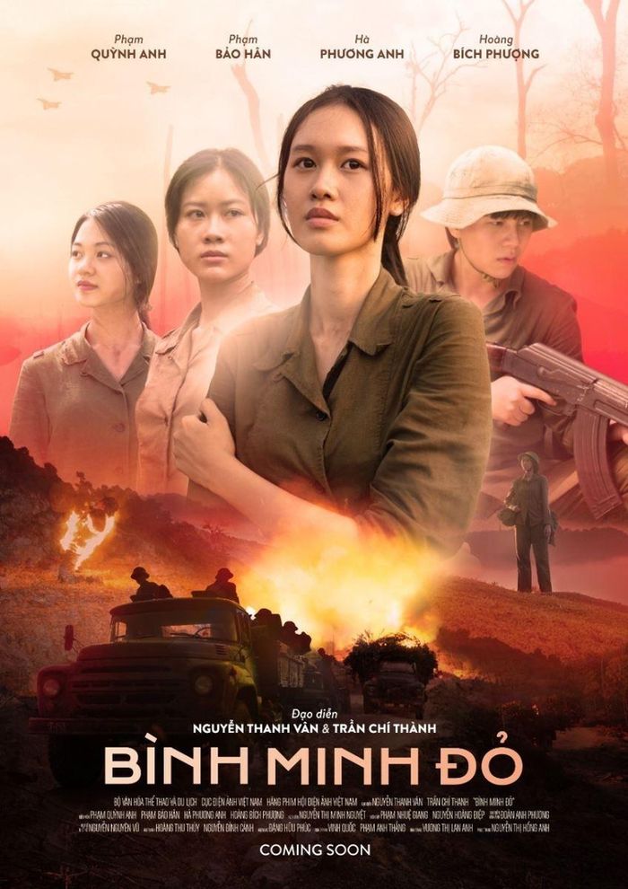 Poster phim "Bình minh đỏ"