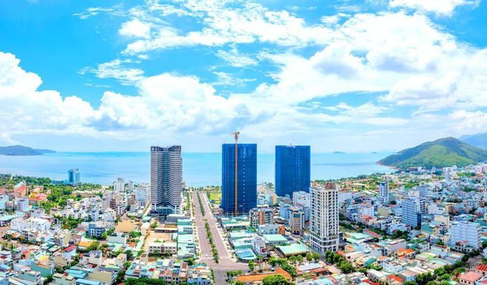 Một góc phố biển Quy Nhơn, tỉnh Bình Định.