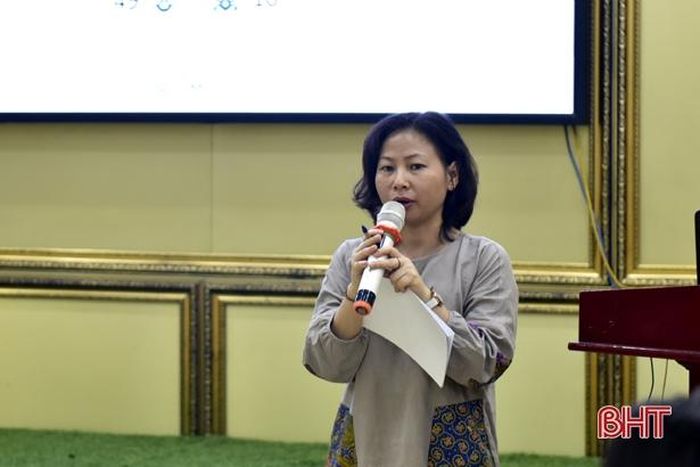 Đại diện IOM tại Việt Nam đánh giá kết quả Dự án “Tăng cường khả năng tiếp cận các cơ hội học nghề, việc làm và sinh kế cho người có mong muốn di cư và người di cư trong hoàn cảnh dễ bị tổn thương và nạn nhân mua bán người” do IOM tài trợ.