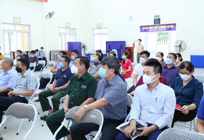 Các cử tri dự tại Hội nghị.