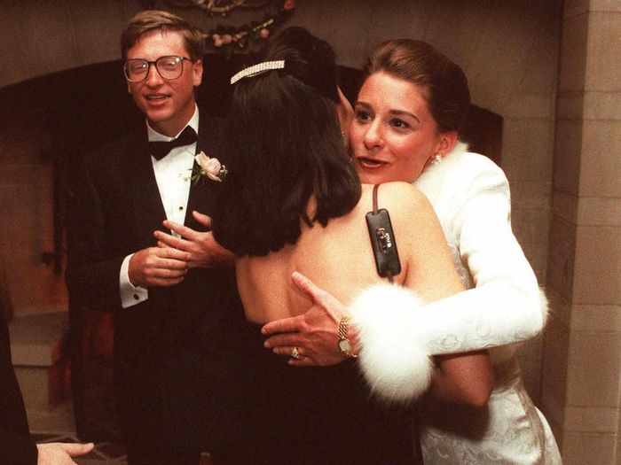  Đám cưới vào năm 1994 của Bill Gates và Melinda French. Ảnh: AP. 