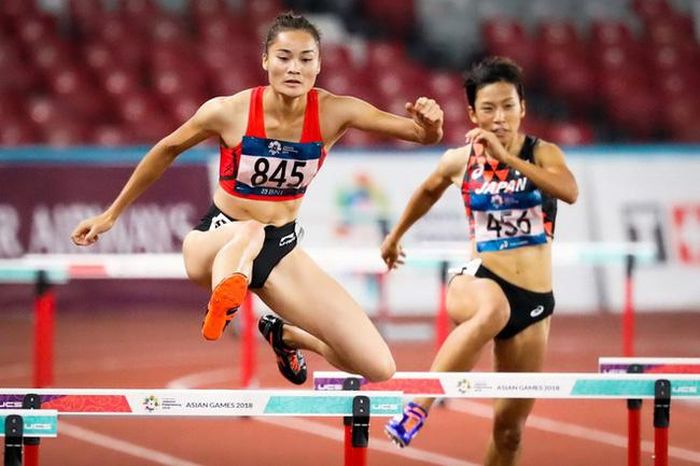 Vận động viên điền kinh Quách Thị Lan là người châm đuốc đài lửa SEA Games 31.