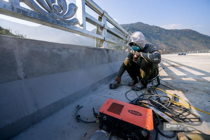 Các hố ga đã được hoàn thiện.