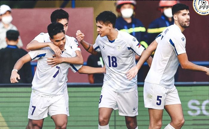 Rontini mở tỷ số cho U23 Phillippines