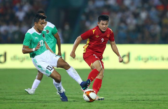  U23 Việt Nam thắng thuyết phục Indonesia. Ảnh: Y Kiện. 