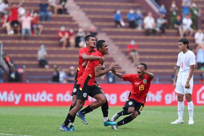 U23 Timor Leste đã gỡ hòa 2-2 trong hiệp 2