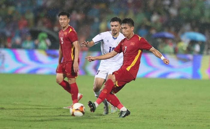 U23 Việt Nam hòa U23 Philippines với tỷ số 0-0.Ảnh: Hoàng Linh