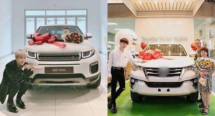Nhờ đó, dù còn rất trẻ nhưng Đức Phúc đã sở hữu nhiều tài sản giá trị như nhà, xe và hàng hiệu đắt giá. Ảnh: FBVN