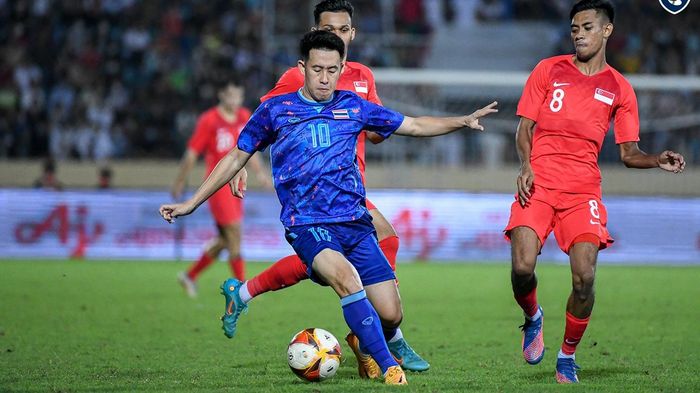 Worachit là chìa khóa lối chơi của U23 Thái Lan. Ảnh: Changsuek
