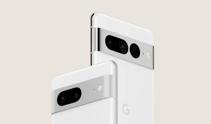  Pixel 7 trang bị 2 camera sau, trong khi Pixel 7 Pro sở hữu 3 ống kính. Ảnh: Google. 