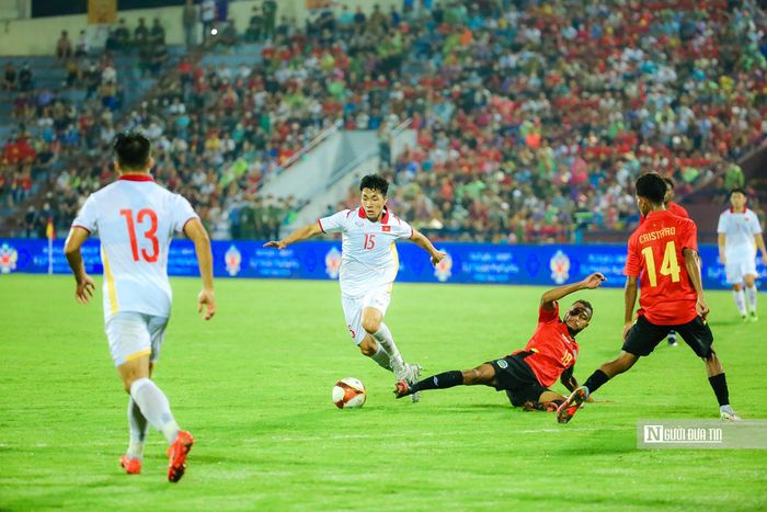 Trước những sức ép lớn với nhiều tình huống sóng gió dồn dập nhưng U23 Việt Nam vẫn chưa thể ghi bàn.