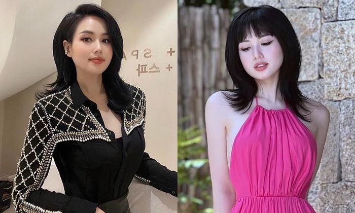 Sau nhiều năm trung thành cùng mái dài, Tâm Tít gần đây thử nghiệm style tóc layer, mái ngố. Nhiều bạn bè nhận xét bà mẹ hai con không thay đổi dung mạo nhiều so với thời mới nổi tiếng.