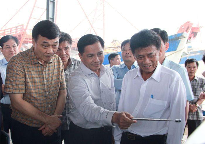 Lãnh đạo tỉnh Sóc Trăng giới thiệu về quy hoạch dự kiến Cảng biển Trần Đề